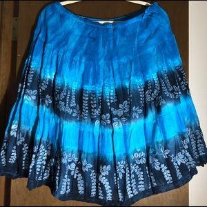 3 Tie Dye skirts